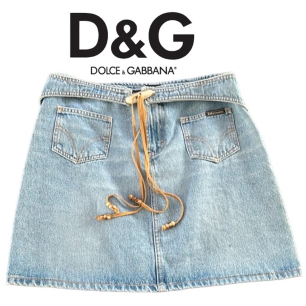 🔥RARE DOLCE & GABBANA DENIM SKIRT